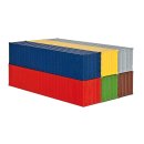H0 40-Fuss-Container, 6 Stuec