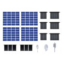 H0 Deko-Set Solar, Röhren, Photovoltaik