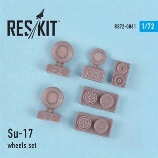 1:72 ResKit Sukhoi Su-17M3 wheels set ( for  Bilek, Esci, Italeri, Kopro (ex KP…