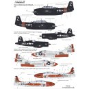 1/48 Xtradecal US Navy Reserve Air Wing 91 (4) TBM-3E Avenger BuNo 53638…