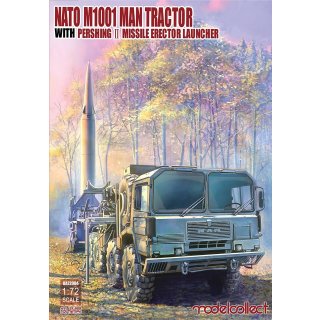 1:72 Modelcollect Nato M1001 MAN Tractor & Pershing II Missile Erector Launcher