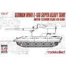 1/72 Modelcollect German WWII E-100 super heavy Tank with...
