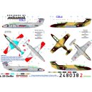 1/48 HGW Aero L-29 Delfin markings and stencils (sets...