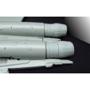 1/48 Metallic Details MiG-29 9-12 Fulcrum Jet nozzles for GWH