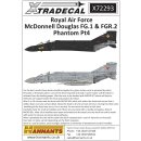 1/72 Xtradecal McDonnell-Douglas FG.1/FGR.2 Phantom Pt 4 (9) FG.1 XV574/…