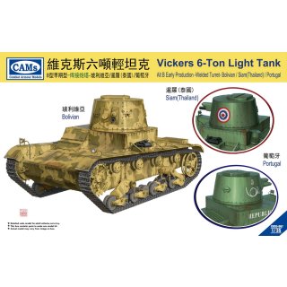 1/35 Riich Models Vickers 6-Ton light tank Alt B Early Production- Welded T…