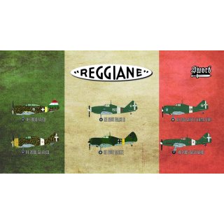 1/72 Sword Reggiane Fighters. Limited set 500pcs of complete 6 Reggi…