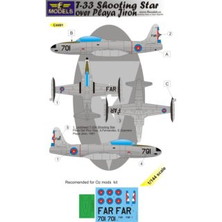 1/144 LF Models Lockheed T-33A Shooting Star (Playa Jiron)