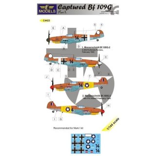 1/144 LF Models Captured Messerschmitt Bf-109G-2 part 1 (designed to be u…