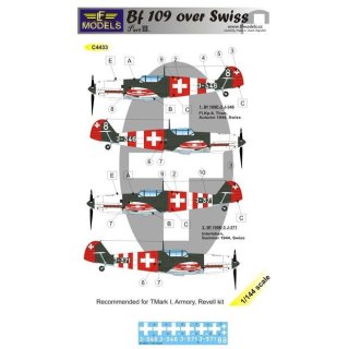 1/144 LF Models Messerschmitt Bf-109E-3 over Swiss part 3 (designed to be…