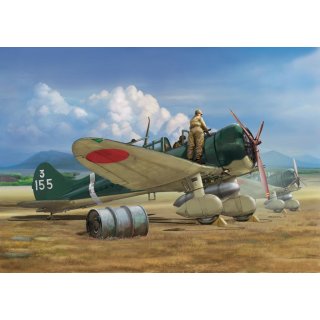 1/48 Wingsy Kits Mitsubishi A5M2b “Claude" (early version) IJN Type 96 carrier-based fighter II