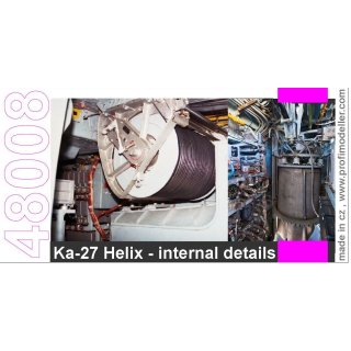 1/48 Profimodeller Kamov Ka-27 Helix interior details set plus SONO (designe…