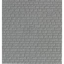 H0 Mauerplatte Naturstein aus Kunststoff,21,8 x 11,9 cm