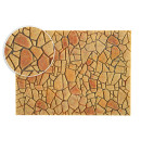 H0 Polygonalplatte aus Steinkunst, mediterranL 27,5 x B...