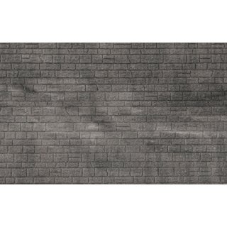 G Mauerplatte Naturstein aus Steinkunst,L 53 x B 34 cm