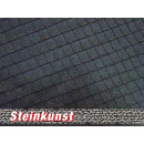 G Dachplatte Schiefer aus Steinkunst,L 58 x B 95 cm