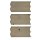 G Straßenplatte Kopfsteinpflaster aus Steinkunst,L 110 x B 34,6 cm