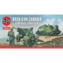 1:76 Airfix Bren Gun Carrier& 6 pdr AT Gun,Vintage...
