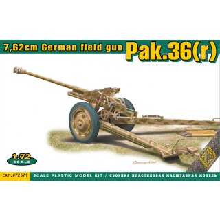 1/72 Ace Pak.36(r) 7.62cm. German field gun