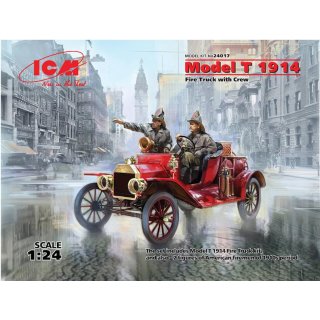1:24 Model T 1914 Fire Truck with Crew