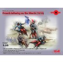 1:35 French Infantry on the march(1914)4Figur