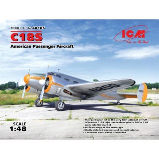 1:48 C18S,American Passenger Aircraft