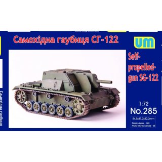 1/72 Unimodel SG-122 self-propelled gun