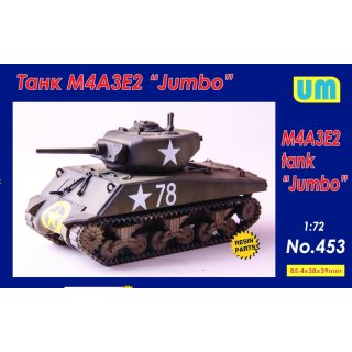 "1/72 Unimodel M4A3E2 Sherman ""Jumbo"" tank"