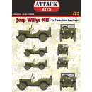 1/72 Attack Jeep Willys MB Cz. Army Corps