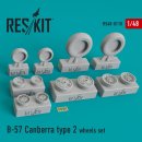 1/48 ResKit Martin B-57 Canberra type 2 wheels set...