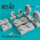 1:72 ResKit BAC/EE Canberra wheels set ( for  AMP,...