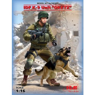 "1:16 IDF K-9 Unitz ""OKETZ"" with dog"