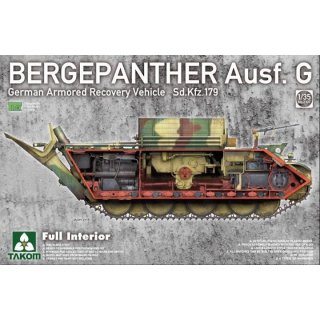 1:35 Takom Bergepanther Ausf.G German Armored Recovery Vehicle Sd.Kfz.179 w/full inter