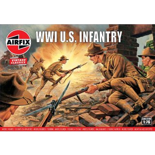 1:76 Airfix  WWI U.S. Infantry, Vintage Classics