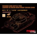 1:35 Canadian Main Battle Tank Leopard C2 MEXAS Sand-Proof Canvas Cover(Resin)
