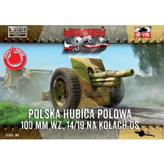 1/72 First To Fight Kits Skoda 100mm Howitzer on DS wheels