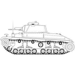 1:35 Airfix  German Light Tank Pz.Kpfw.35 (t)