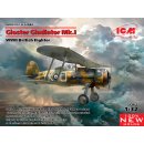 1:32 Gloster Gladiator Mk.I,WWII British Figh