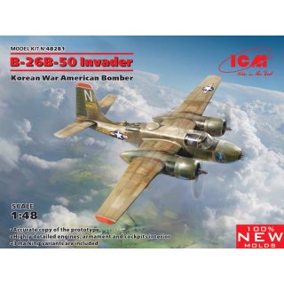 1:48 B-26B-50 Invader, Korean War American Bomber