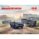 1:35 Wehrmacht Off-road Cars (Kfz1,Horch 108 Typ 40, L1500A)