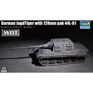 1:72 German JagdTiger with 128mm pal 44L-61