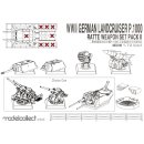 1/72 Modelcollect P.1000 Ratte Weapon Set Pack II