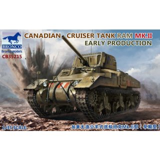 1/35 Bronco Models Canadian Cruiser Tank RAM Mk.III early