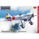 1/72 KP model Dewoitine D.510 International