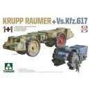 1/72 Takom KRUPP Räumer + Vs.Kfz.617