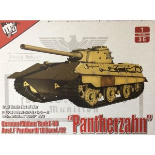 1/35 Modelcollect E-50 Ausf.F PantherIII 10,5cm L/52 "PANTHERZAHN"
