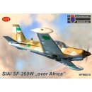 1/72 KP model SIAI SF-260W Over Africa