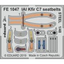 1:48 IAI Kfir C7 seatbelts STEEL for AMK