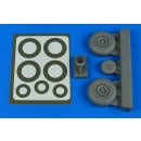 1:48 Do 217N wheels & paint masks - late A for ICM