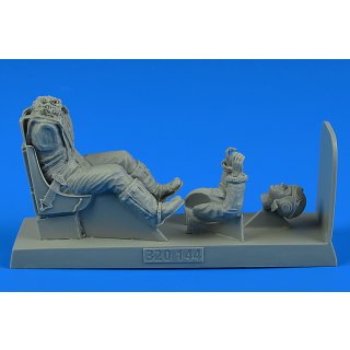 1:32 Aerobonus USAAF WWII Pilot with seat for North-American P-51B/C Mustang (f…